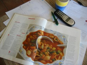 Minestrone aus - Das Nudelbuch-